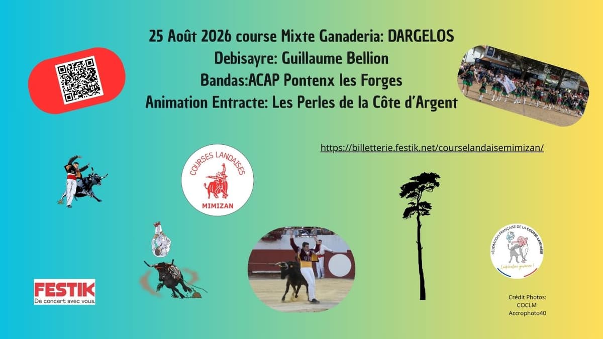 Illustration de l'événement : Course Landaise Mixte