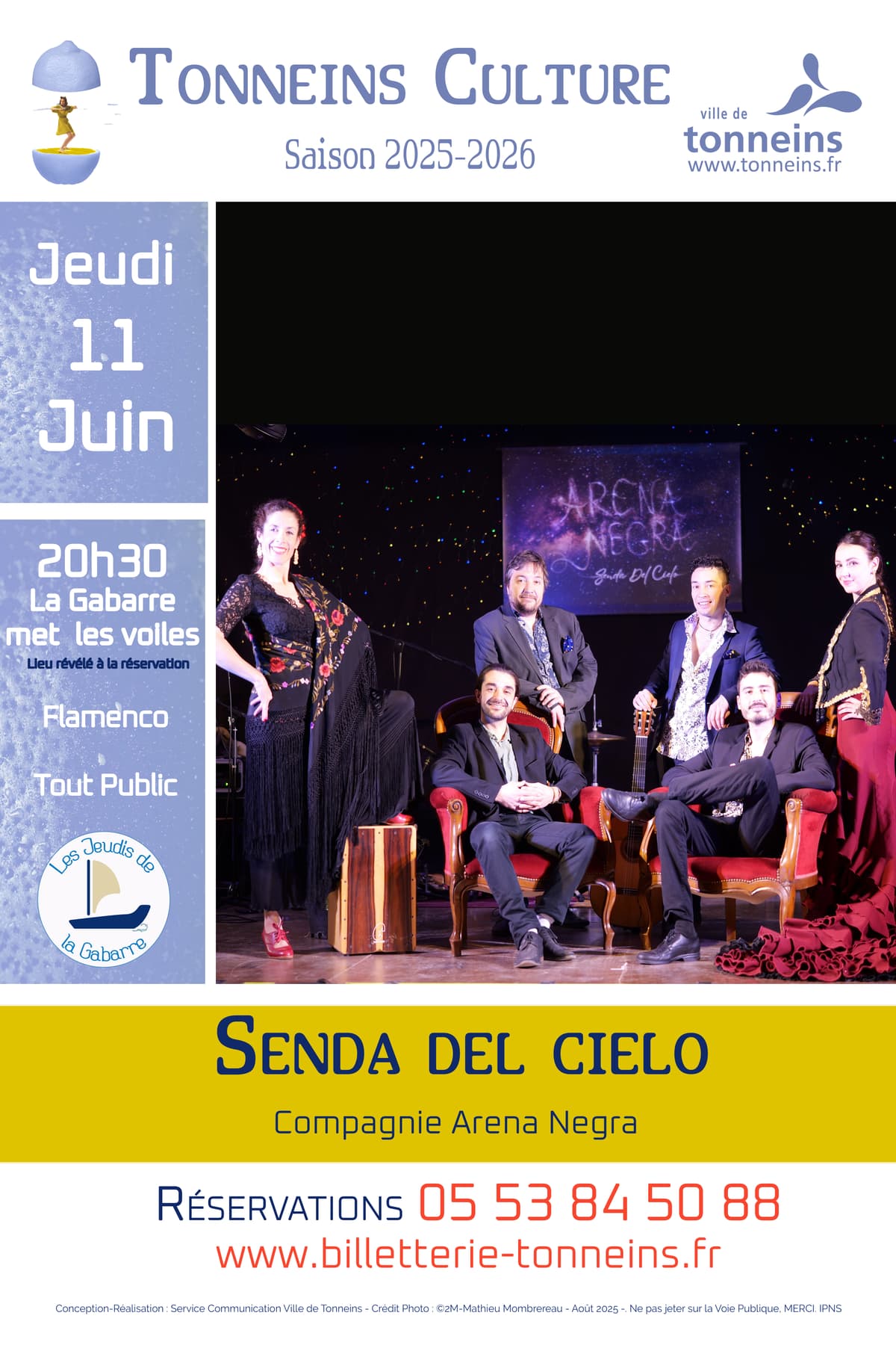 Illustration de l'événement : Flamenco - "Senda Del Cielo" Arena Negra