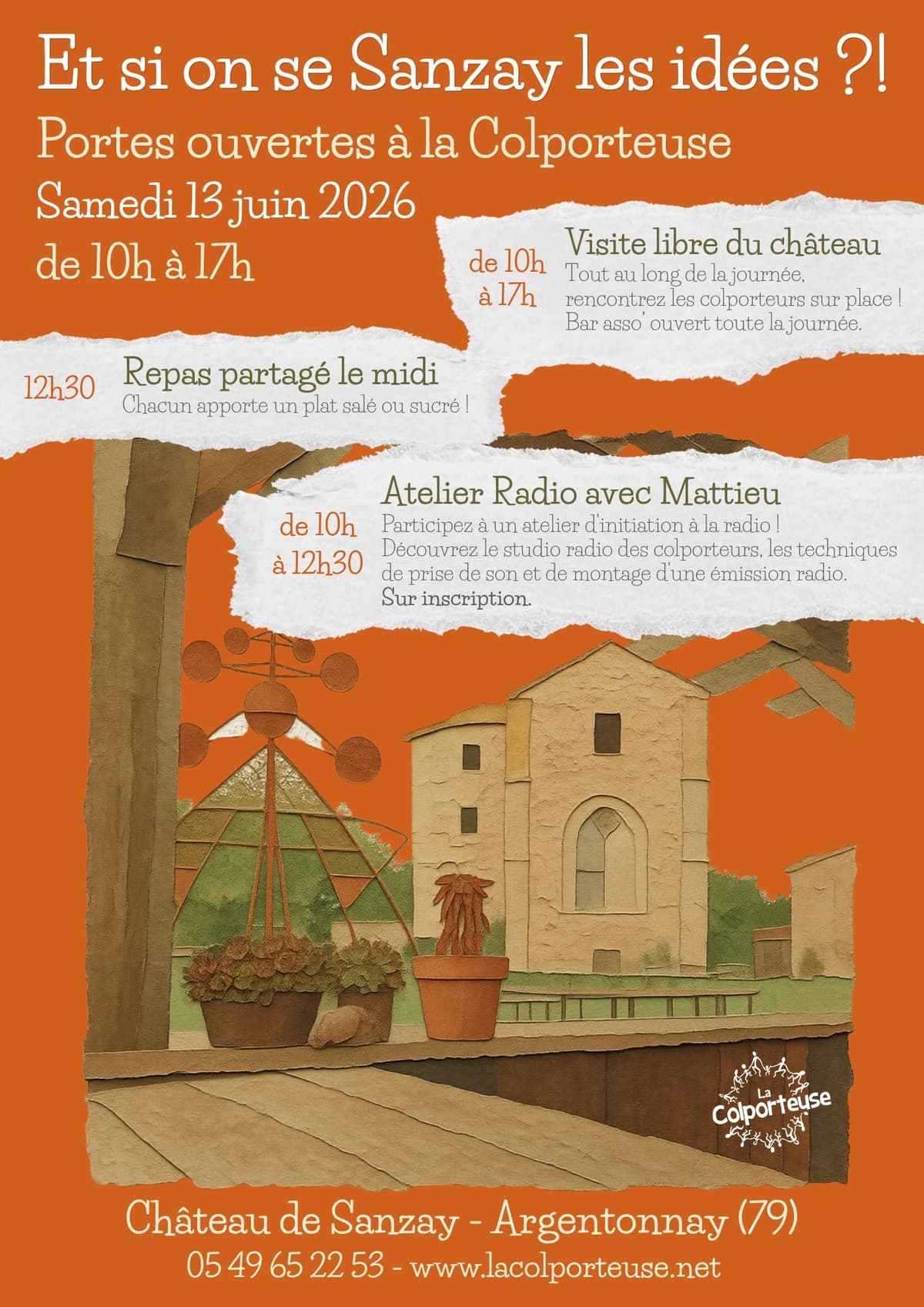 Illustration de l'événement : Et si on se Sanzay les idées ?