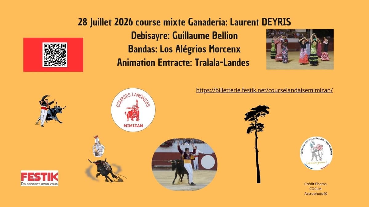 Illustration de l'événement : Course Landaise Mixte