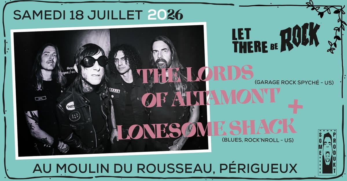 Illustration de l'événement : Let there be rock - the Lords of Altamont