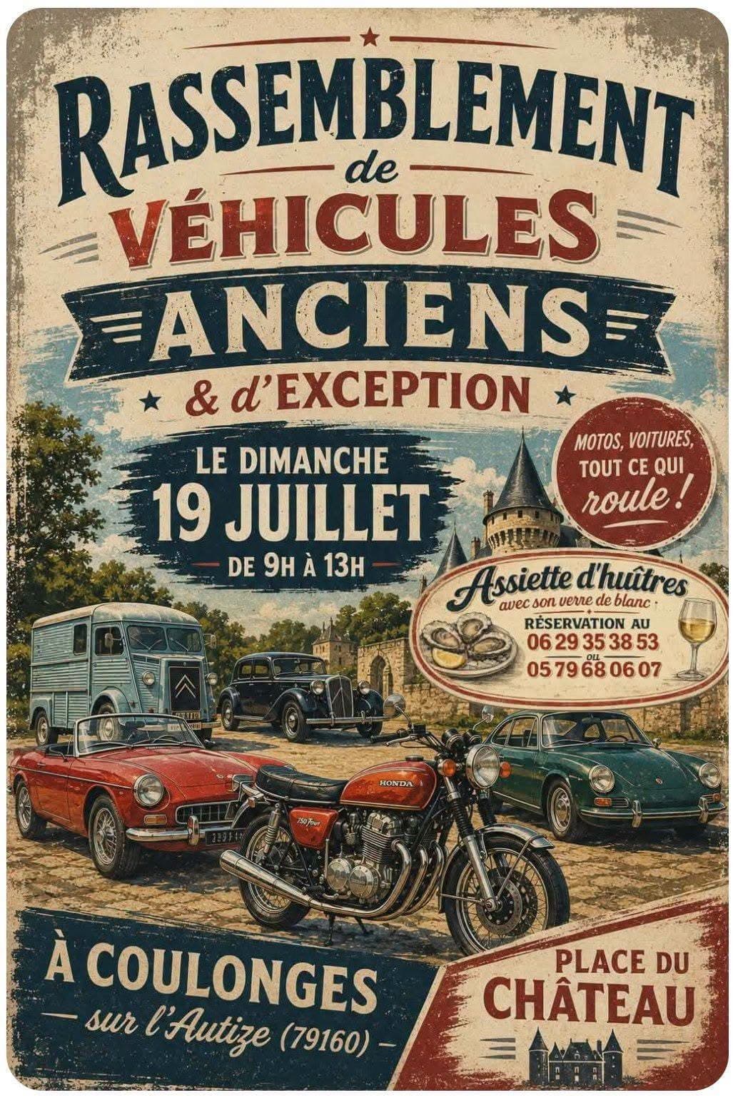 Illustration de l'événement : Rassemblement de véhicules anciens & d'exception