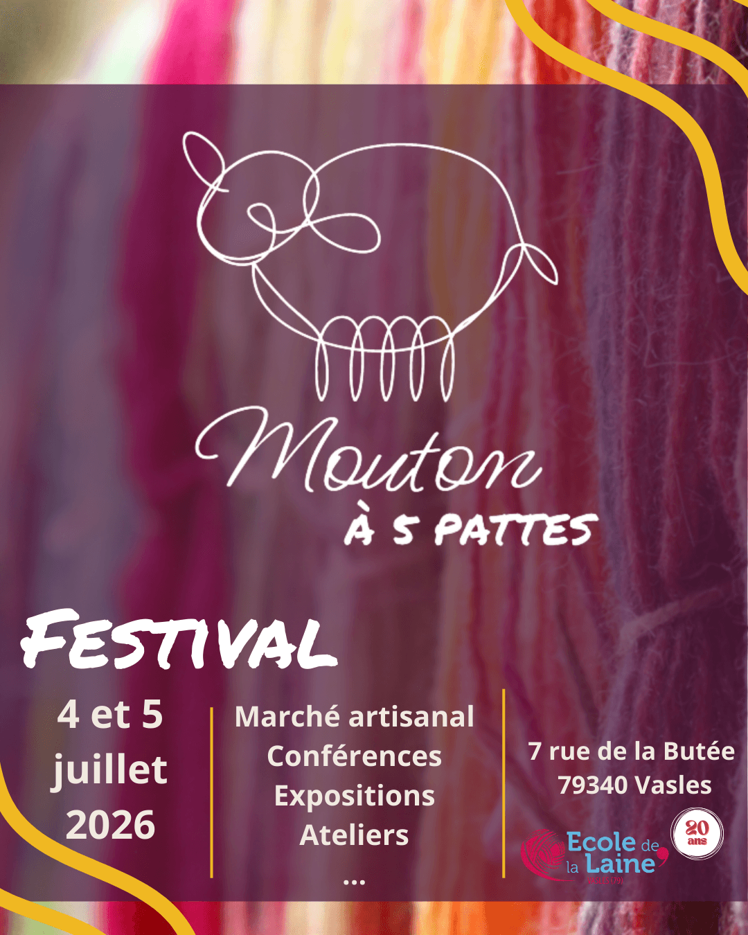 Illustration de l'événement : Festival du Mouton à 5 Pattes