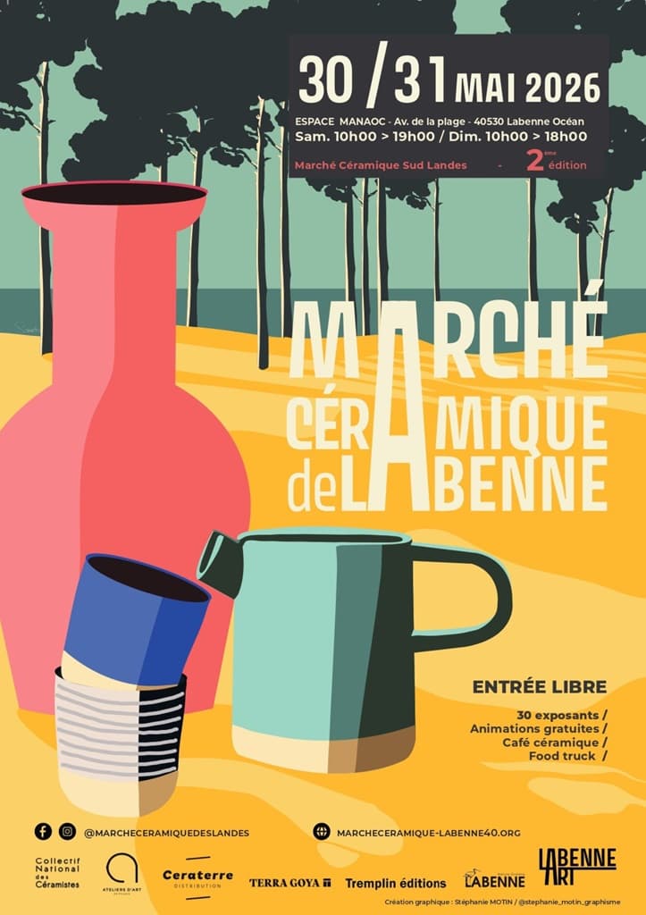 Illustration de l'événement : Marché de céramique Labenne