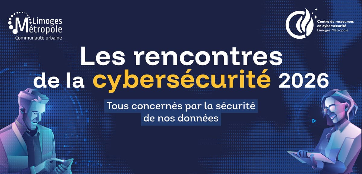 Illustration de l'événement : Les rencontres de la cybersécurité Limoges Métropole 2026