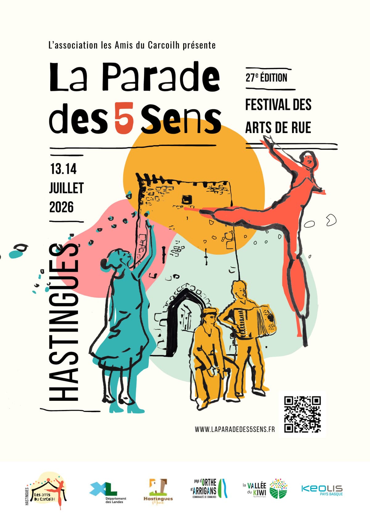 Illustration de l'événement : La parade des 5 sens