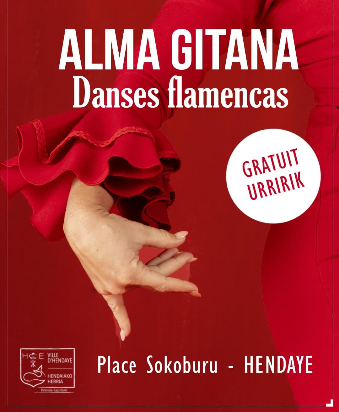 Illustration de l'événement : Spectacle de danses sévillanes avec Alma Gitana