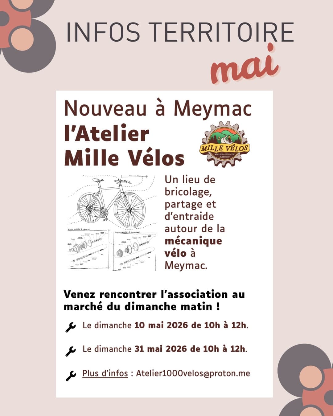 Illustration de l'événement : Atelier Mille Vélos