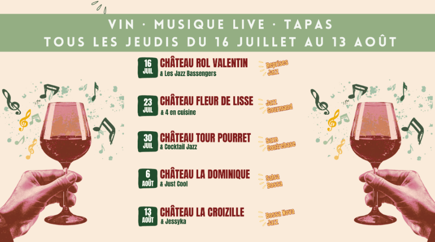 Illustration de l'événement : Apéro'Châteaux - Château Rol Valentin