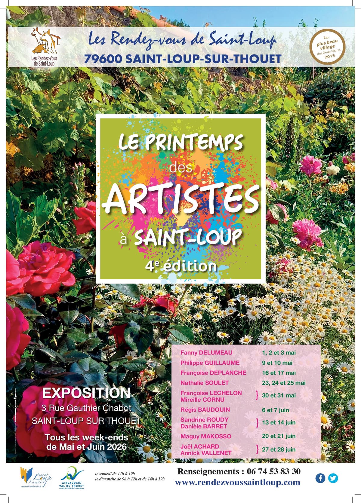 Illustration de l'événement : Printemps des artistes