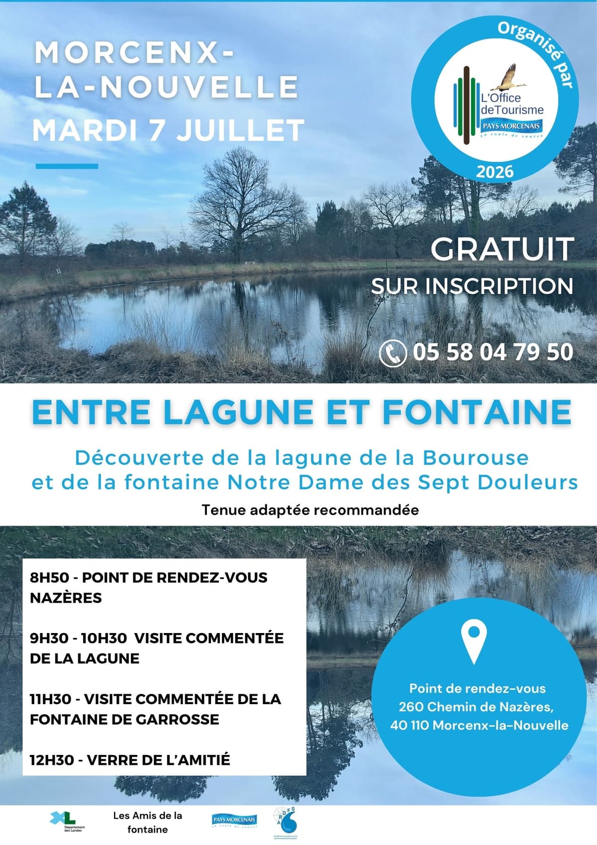 Illustration de l'événement : Entre Lagune et Fontaine
