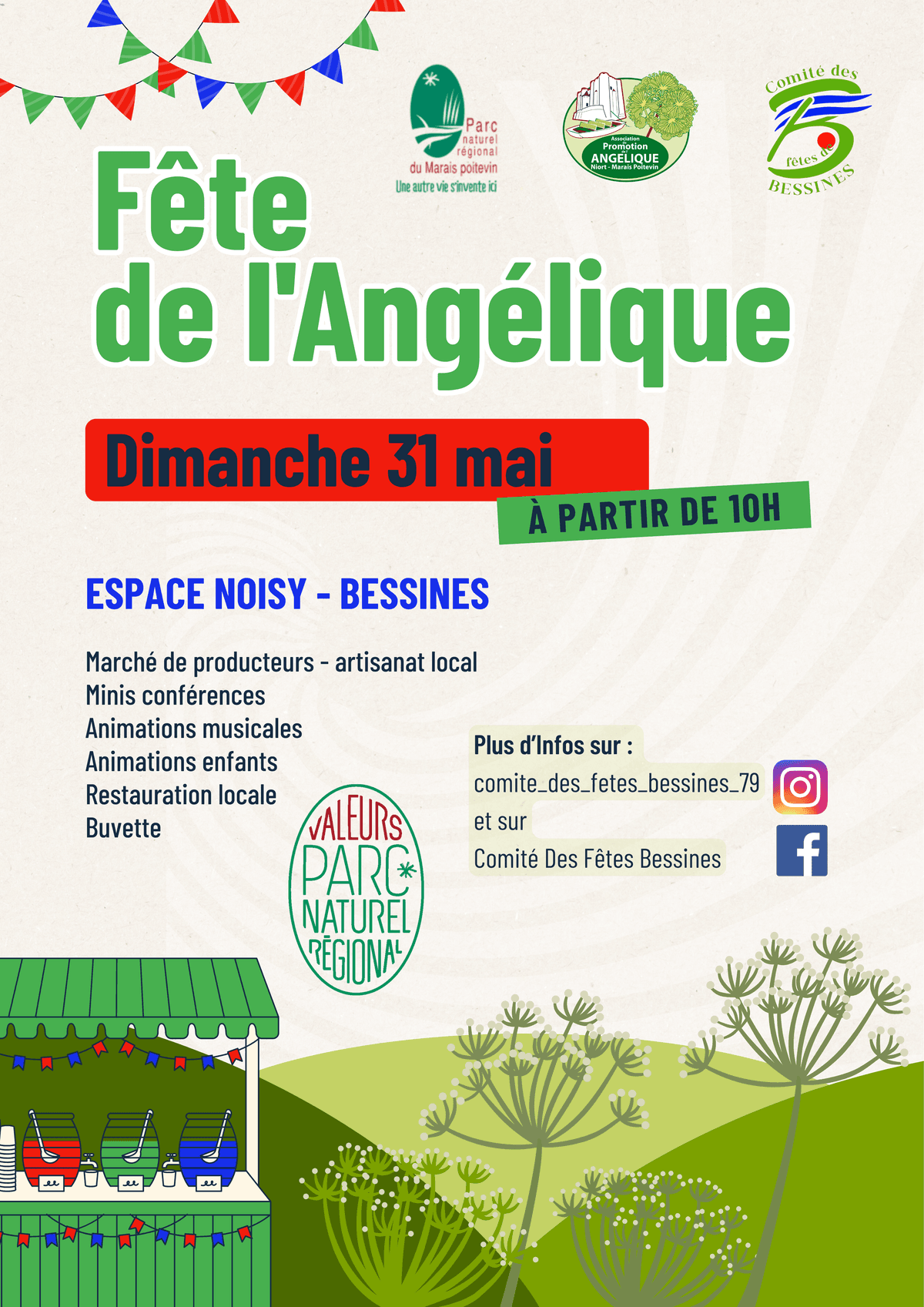 Illustration de l'événement : Fête de l'Angélique à Bessines