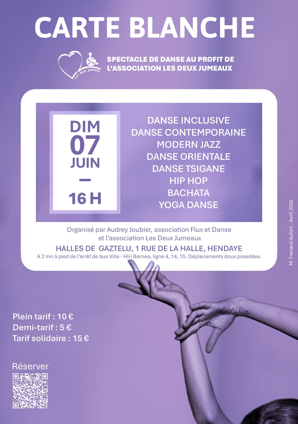 Illustration de l'événement : Spectacle de danse - Carte Blanche