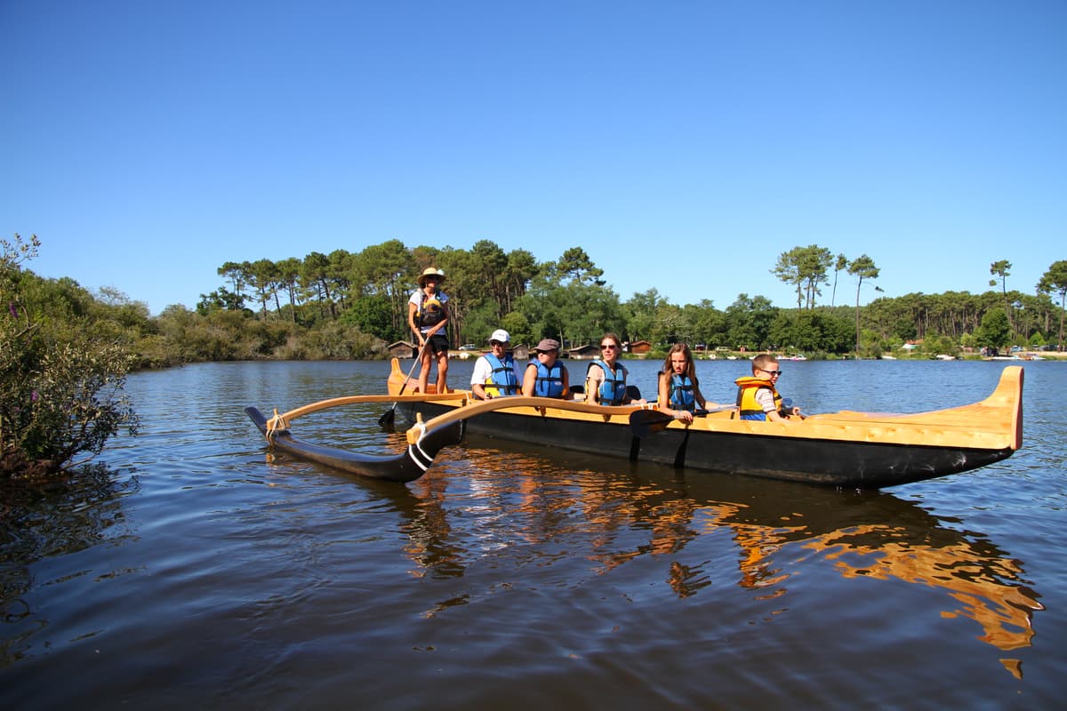 Illustration de l'événement : Balade nature en pirogue hawaïenne - fête des mères