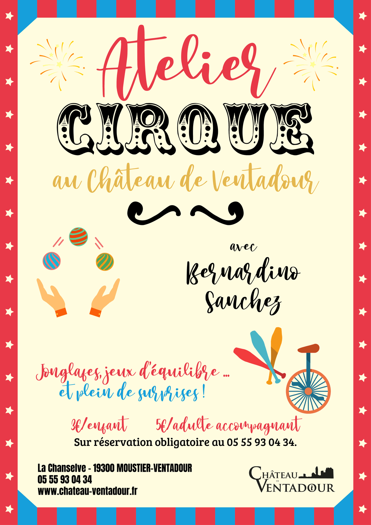 Illustration de l'événement : Cirque au château de Ventadour