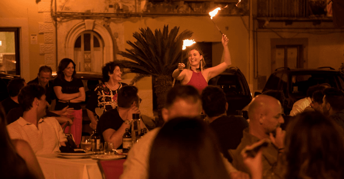 Illustration de l'événement : Festival du château nord : Soirée italienne - dîner et fête dansante