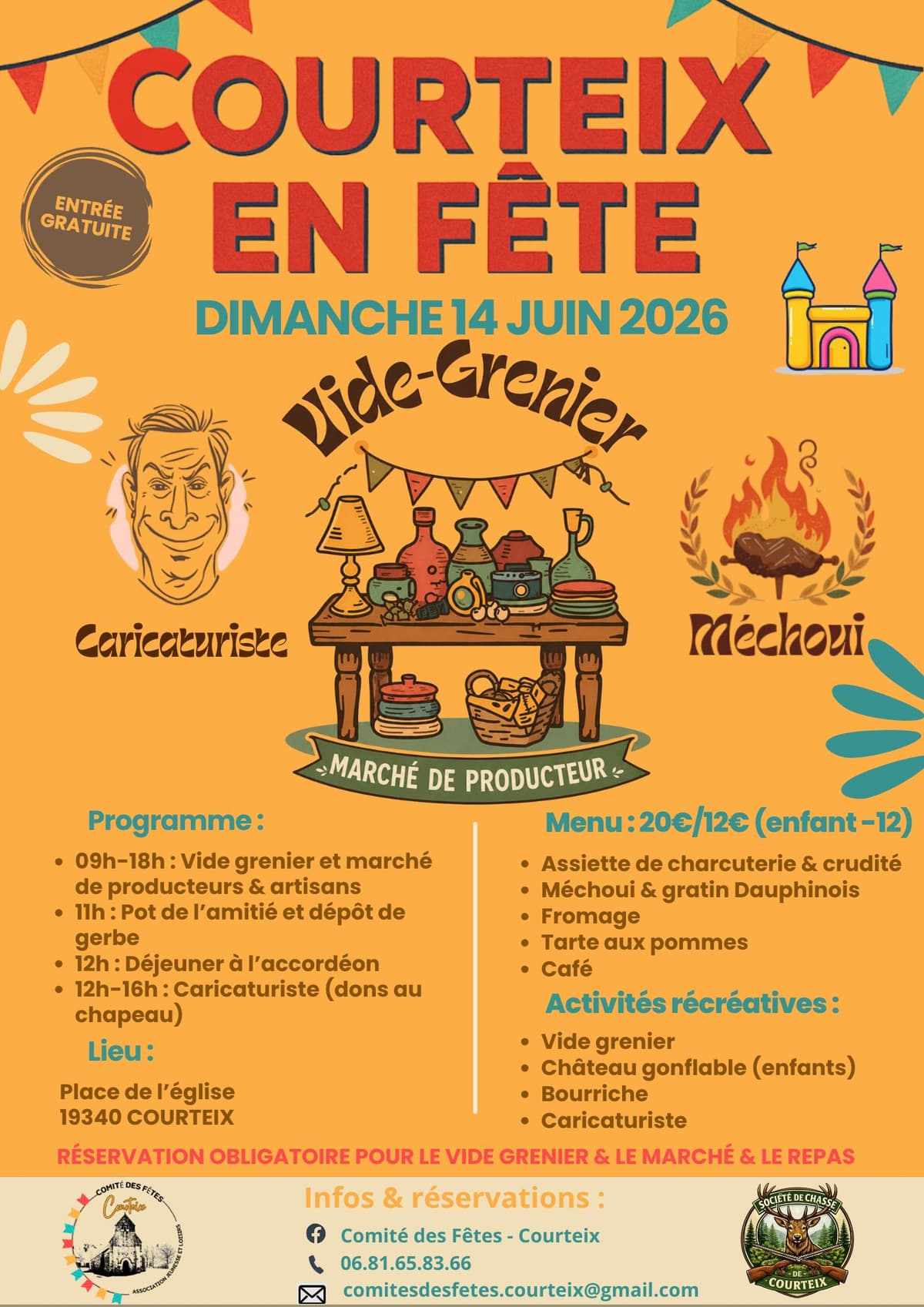 Illustration de l'événement : Courteix en fête