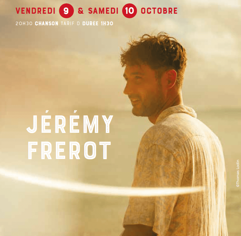Illustration de l'événement : Chanson : Jérémy Frerot
