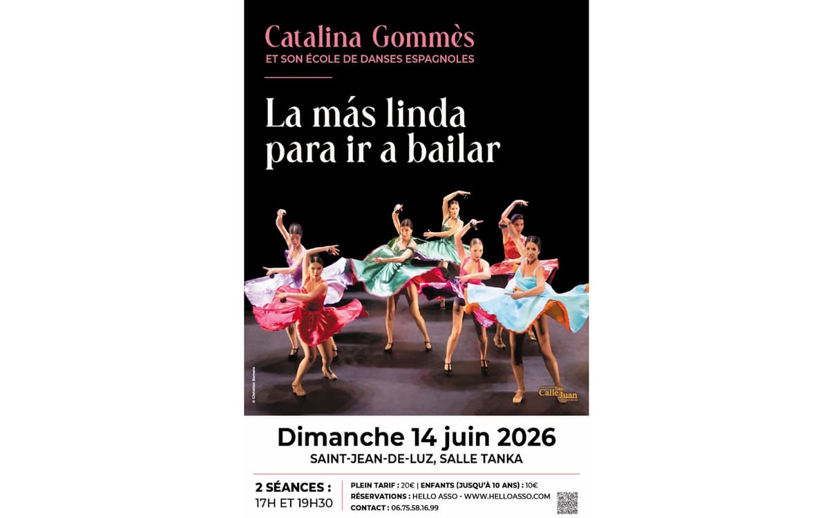 Illustration de l'événement : Spectacle de danse de Catalina Gommès et son école