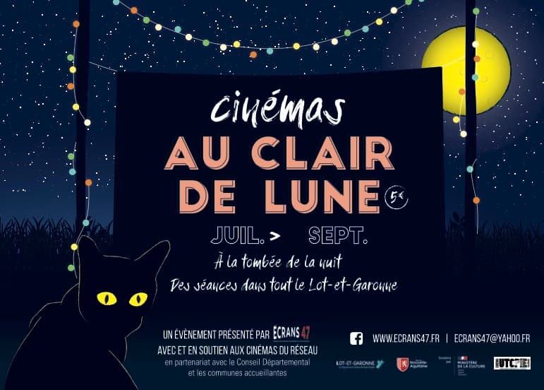 Illustration de l'événement : Soirée cinéma au clair de lune