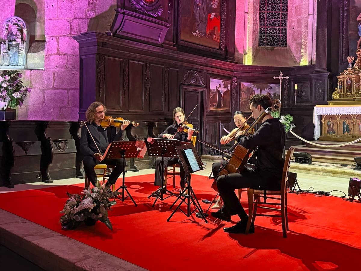 Illustration de l'événement : Concert de quatuor à cordes