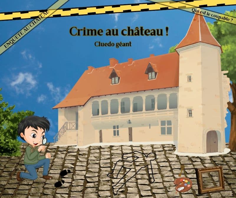 Illustration de l'événement : Crime au château, menez l'enquête !