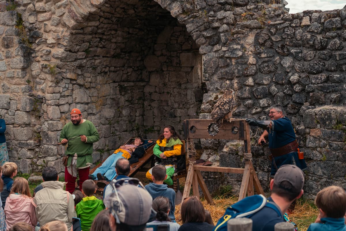 Illustration de l'événement : Camp médiéval au château de Ventadour