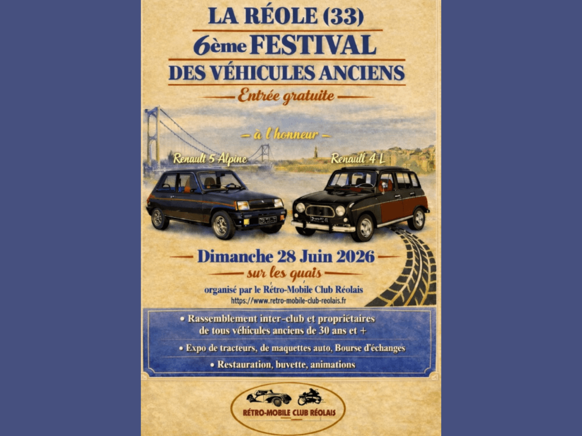 Illustration de l'événement : 6ème Festival des véhicules anciens