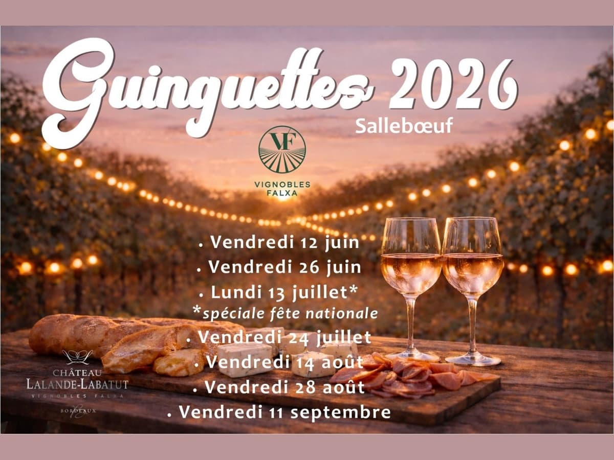 Illustration de l'événement : Guinguette du Château Lalande-Labatut