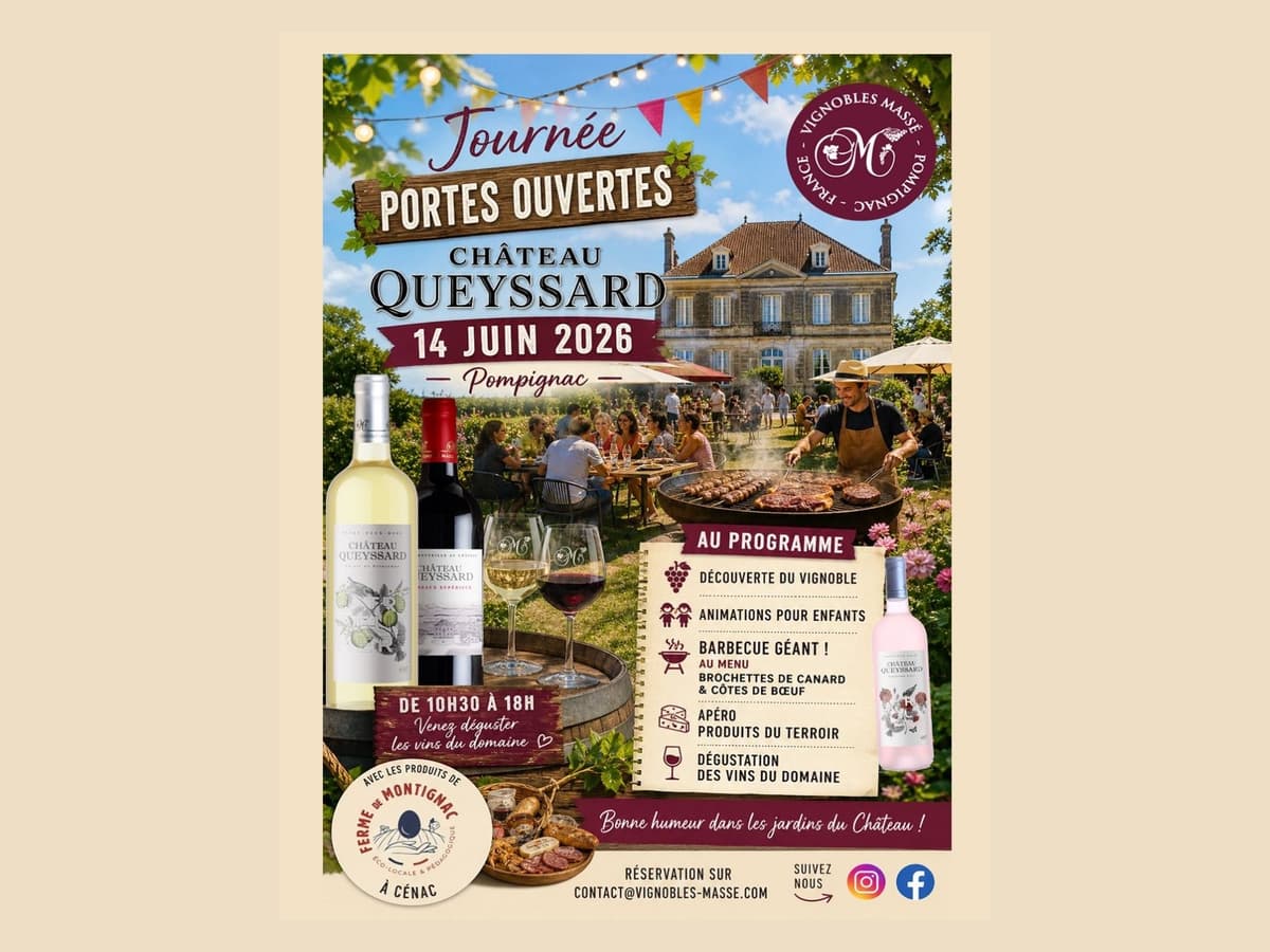 Illustration de l'événement : Portes ouvertes au Château Queyssard