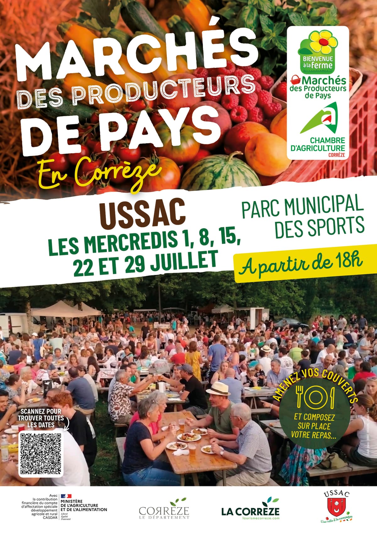 Illustration de l'événement : Marché des Producteurs de Pays d'Ussac