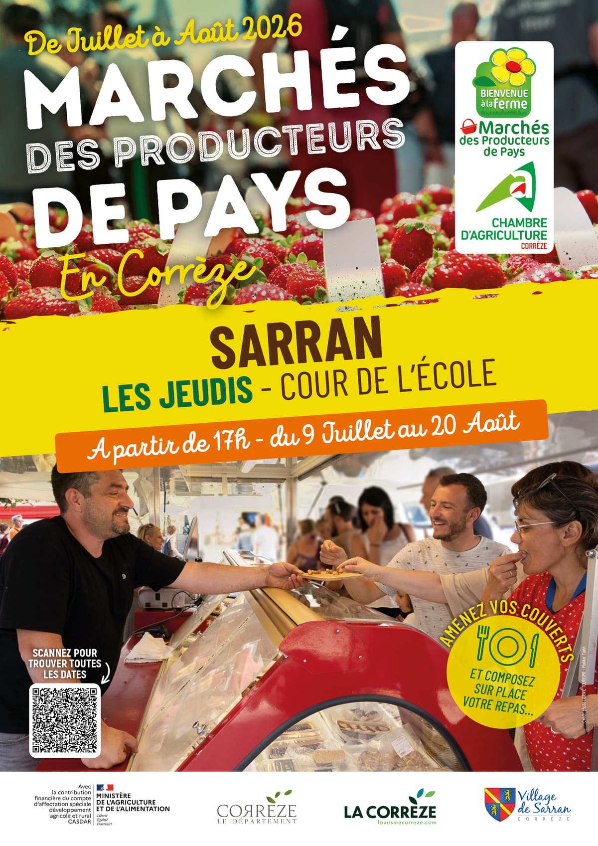 Illustration de l'événement : Marché des Producteurs de Pays de Sarran