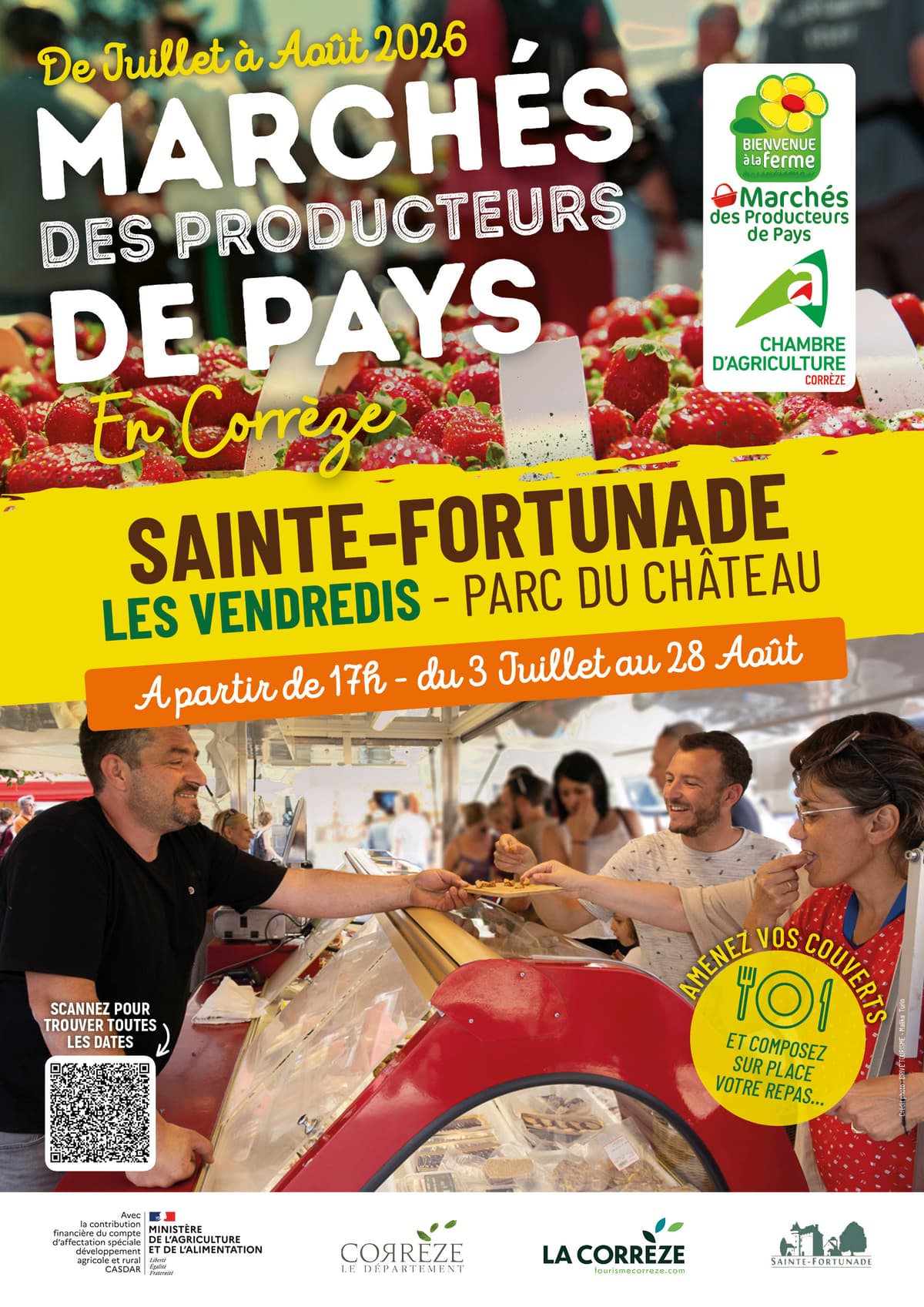 Illustration de l'événement : Marché des Producteurs de Pays de Sainte-Fortunade