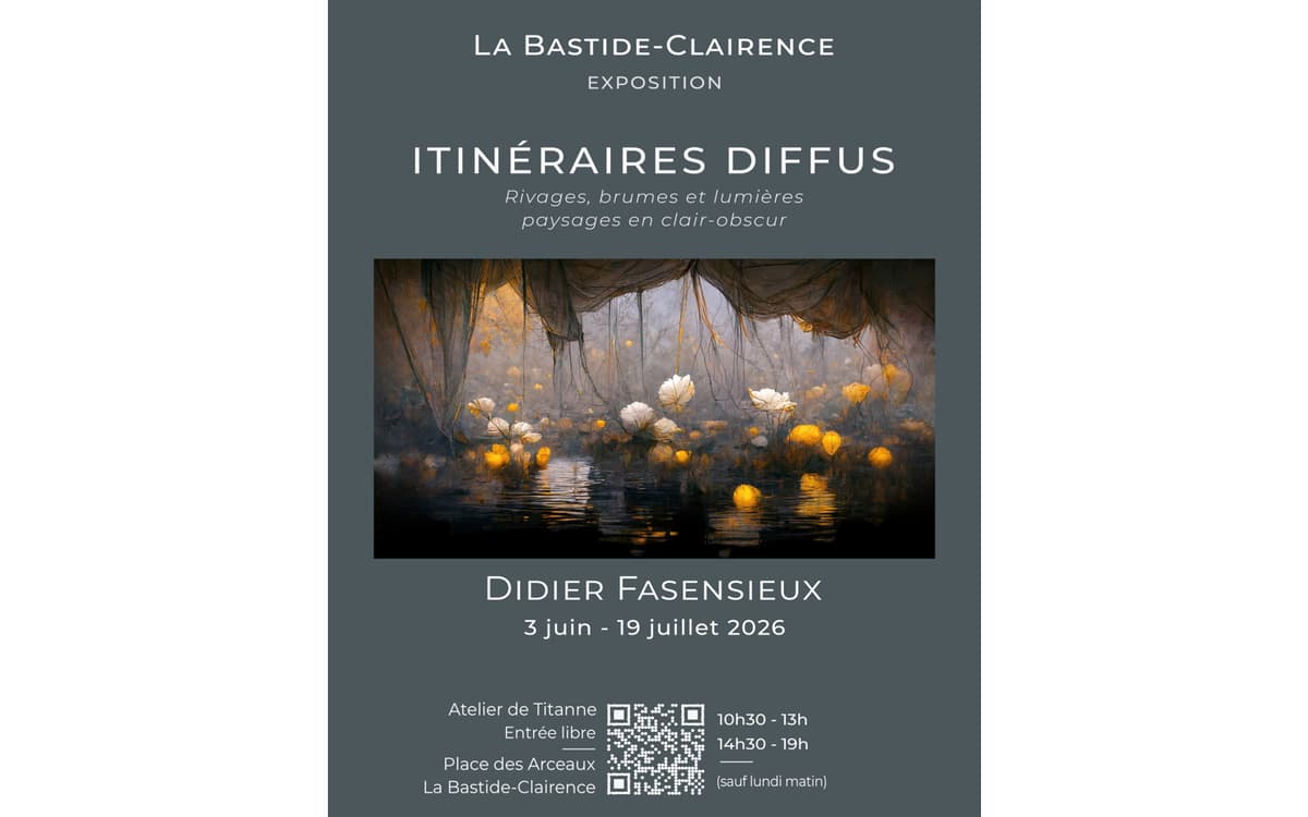 Illustration de l'événement : Itinéraires diffus : art visuel et poétique