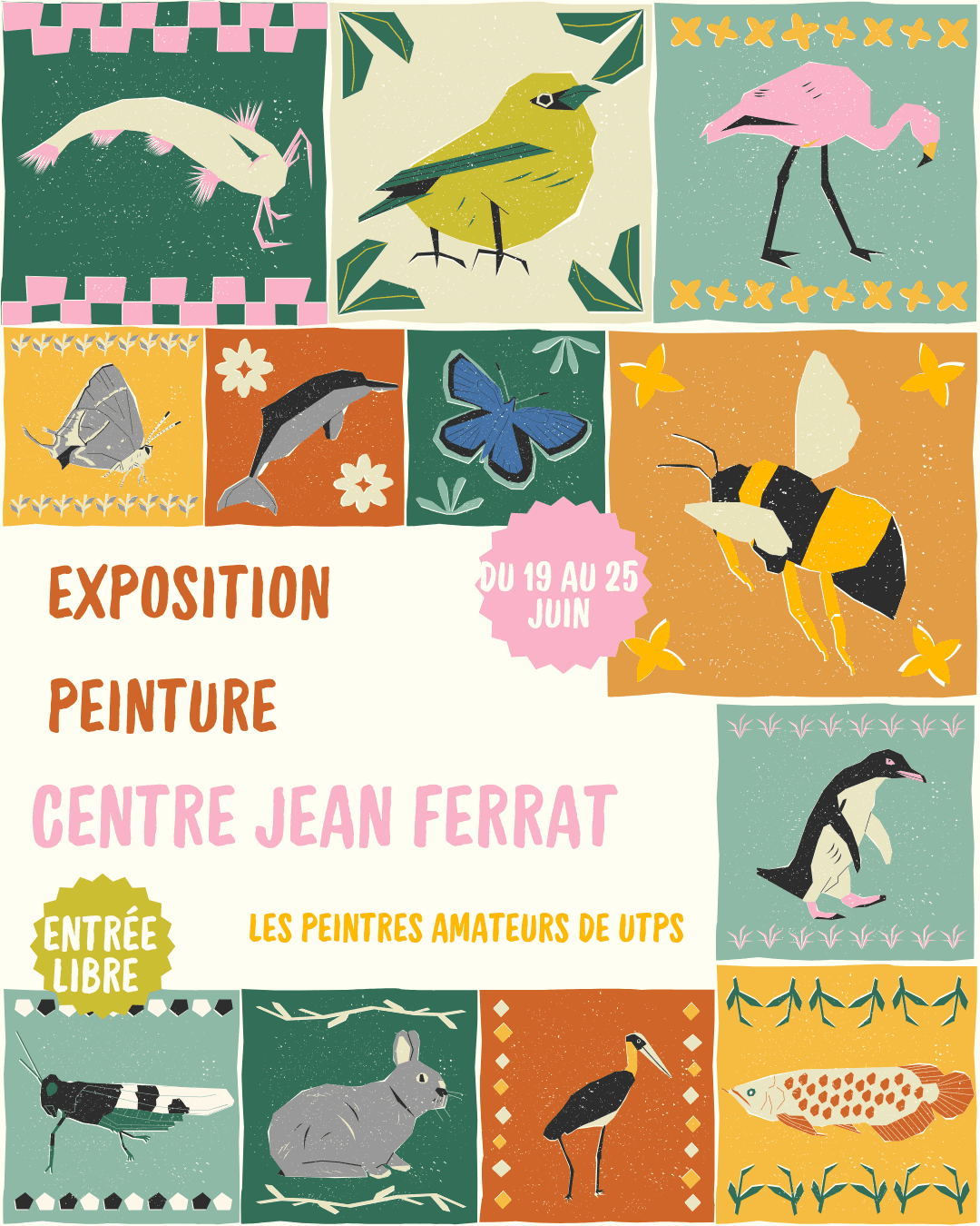 Illustration de l'événement : Exposition peintures "Un temps pour soi"