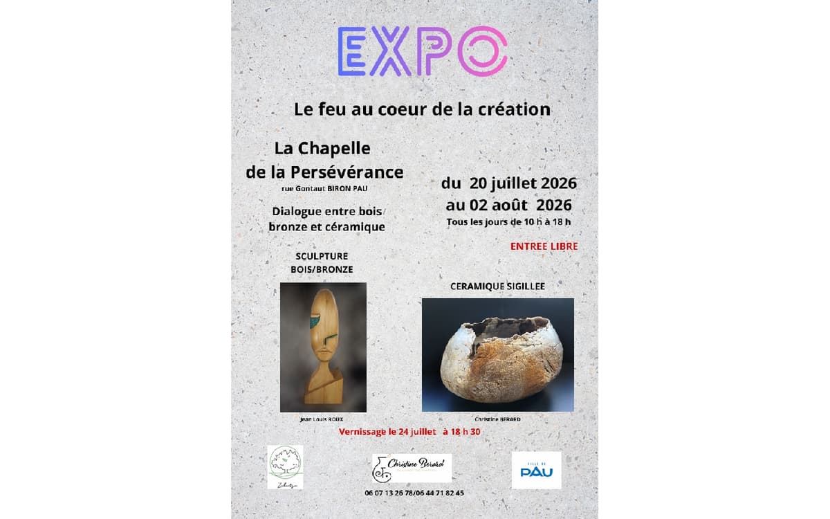 Illustration de l'événement : Exposition: Le feu au cœur de la création