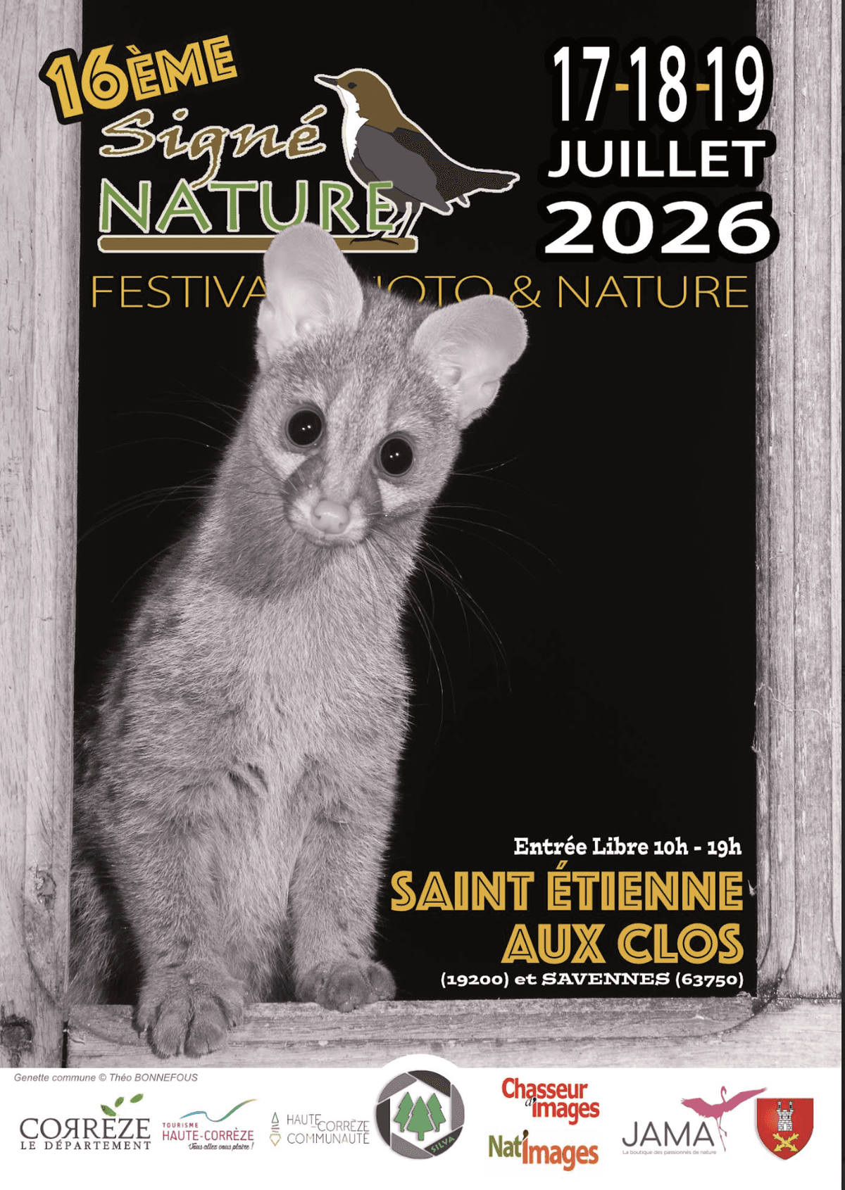 Illustration de l'événement : 16ème édition Festival photographique "Signé Nature"