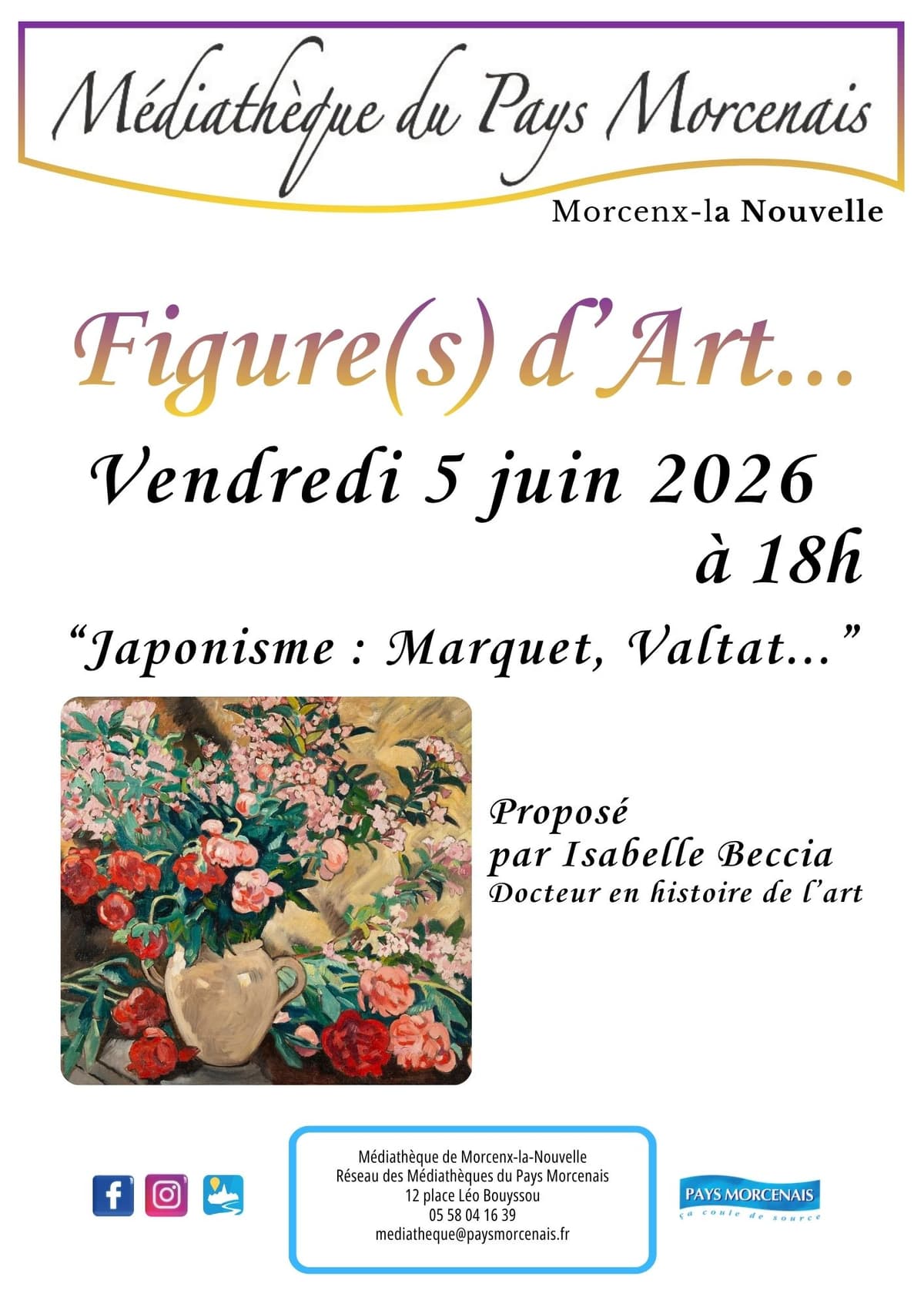 Illustration de l'événement : Figure(s) d'Art... "Japonisme Marquet, Valtat..."