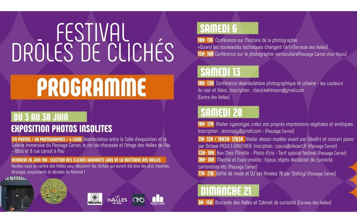 Illustration de l'événement : Festival drôles de clichés - Exposition de photos insolites
