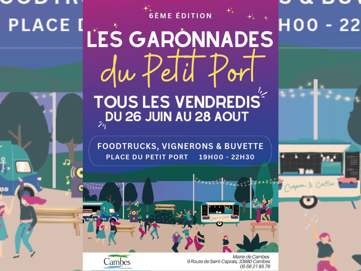 Illustration de l'événement : Les Garonnades du petit port