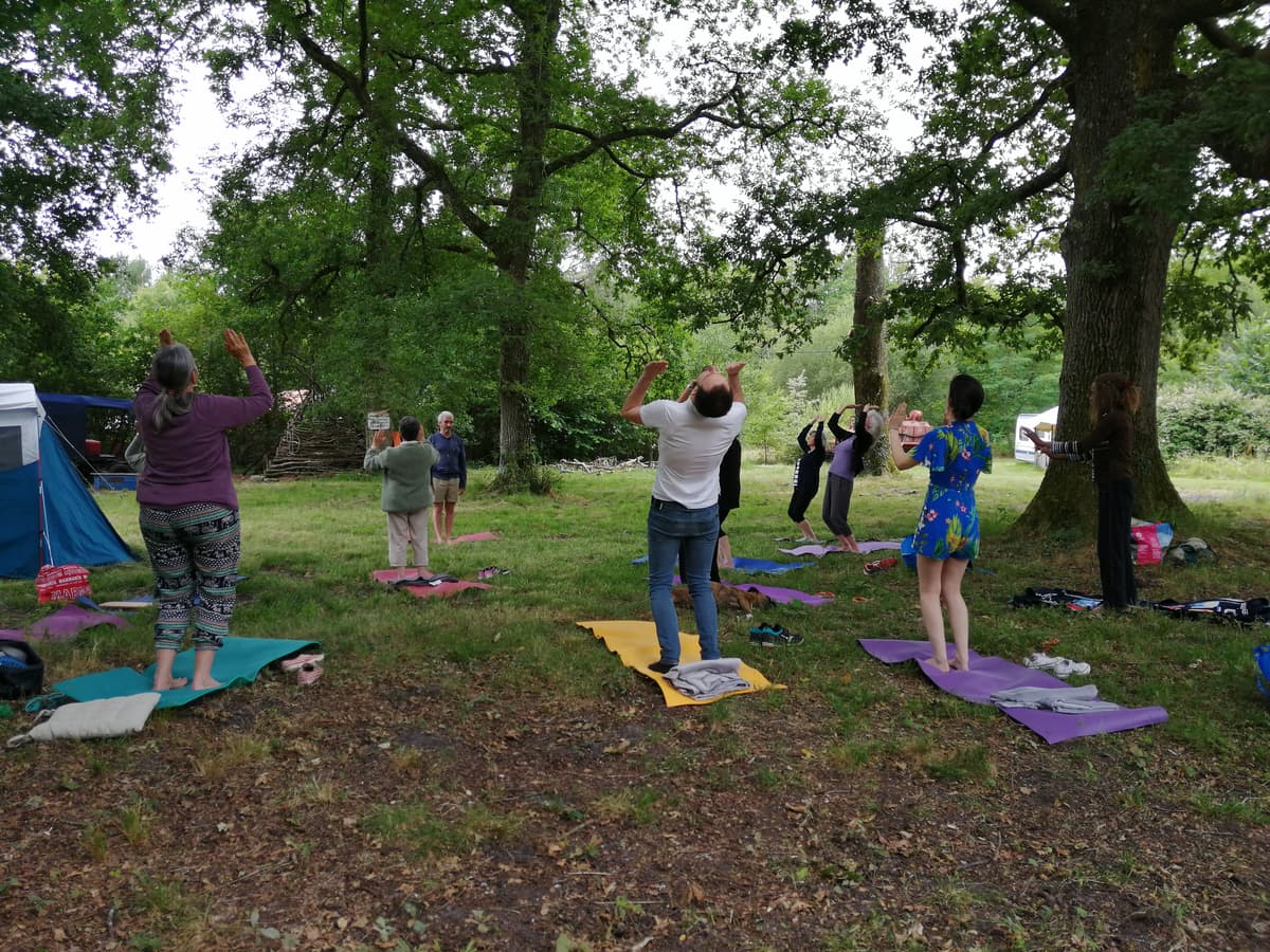 Illustration de l'événement : JEÛNE, YOGA ET MARCHE CONSCIENTE
