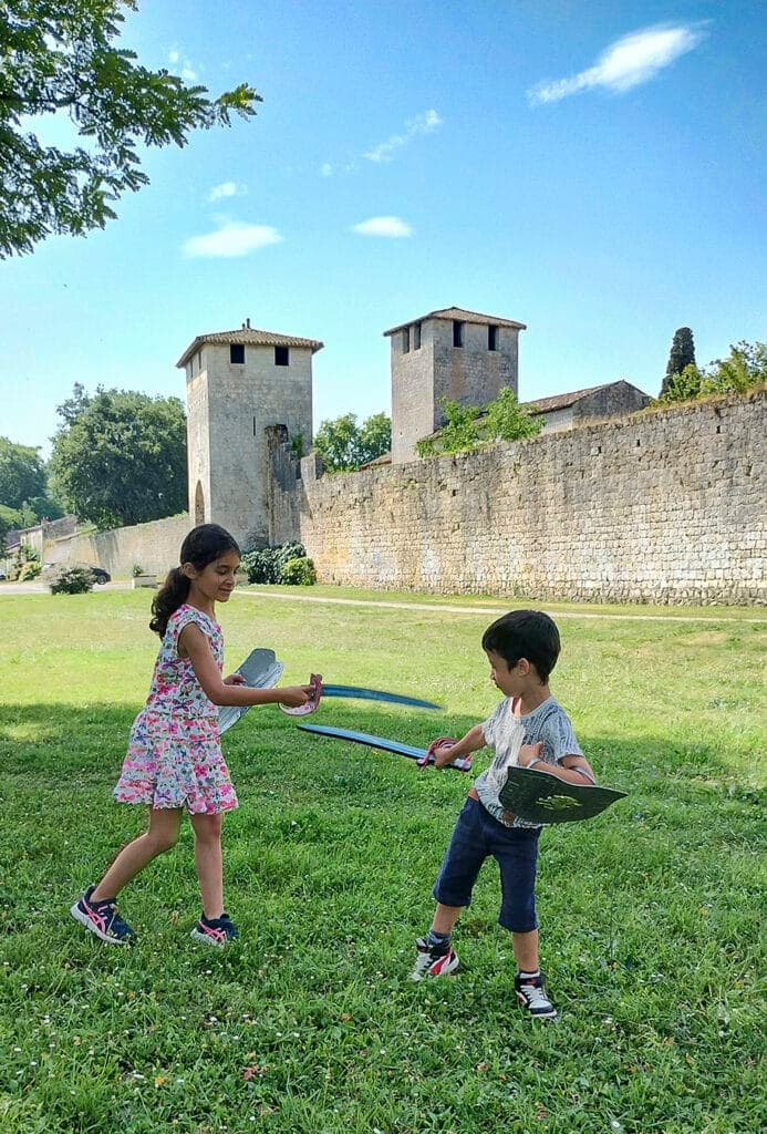 Illustration de l'événement : Visite famille de Vianne : le grand tournoi de la bastide