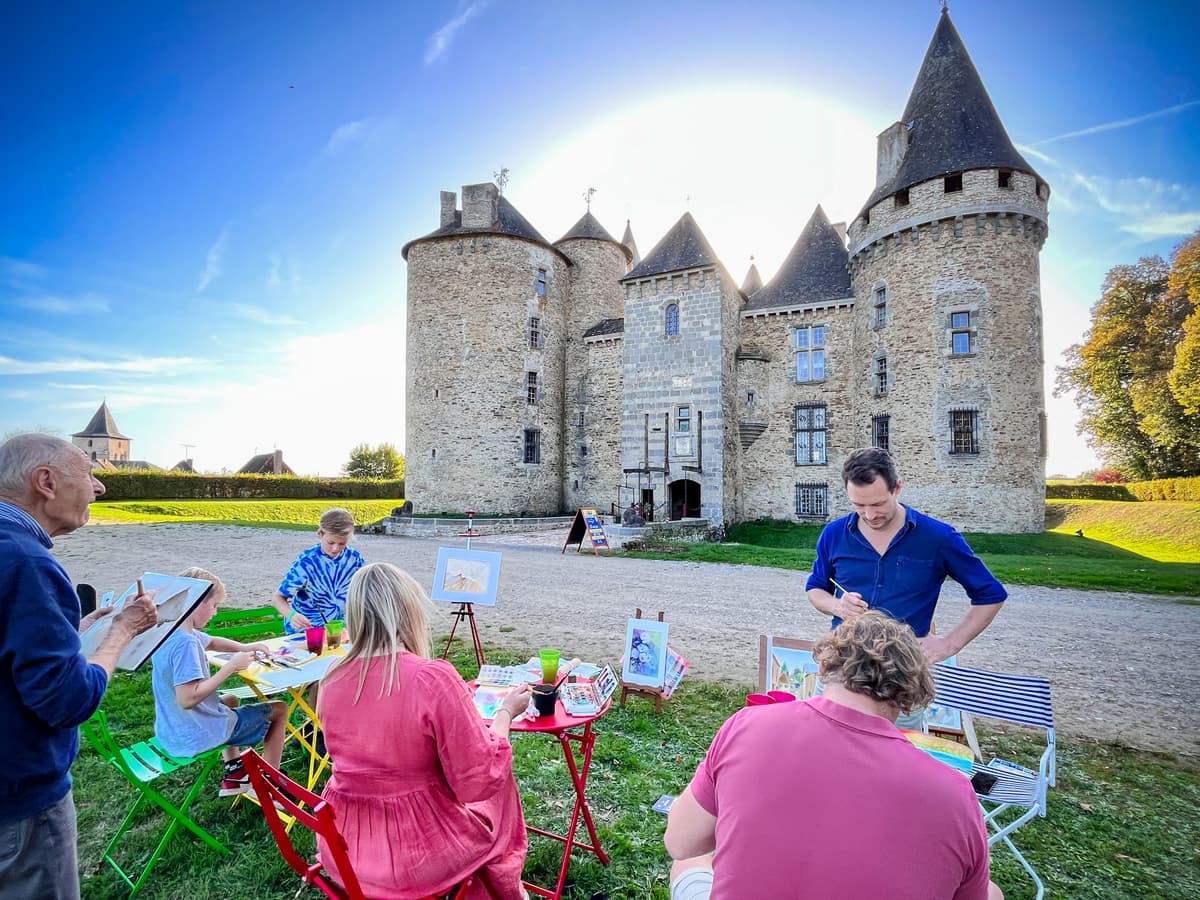 Illustration de l'événement : Visites guidées au château de Bonneval