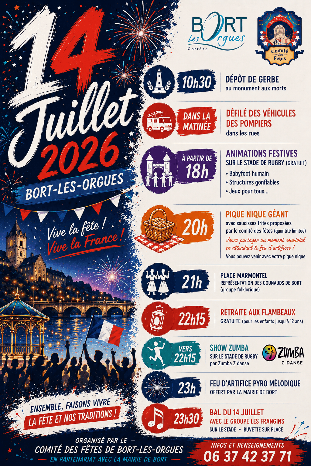 Illustration de l'événement : Animations du 14 juillet
