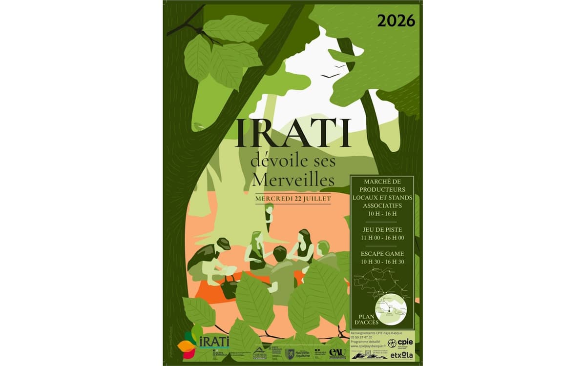 Illustration de l'événement : Evènement CPIE Pays Basque : "Irati dévoile ses secrets"