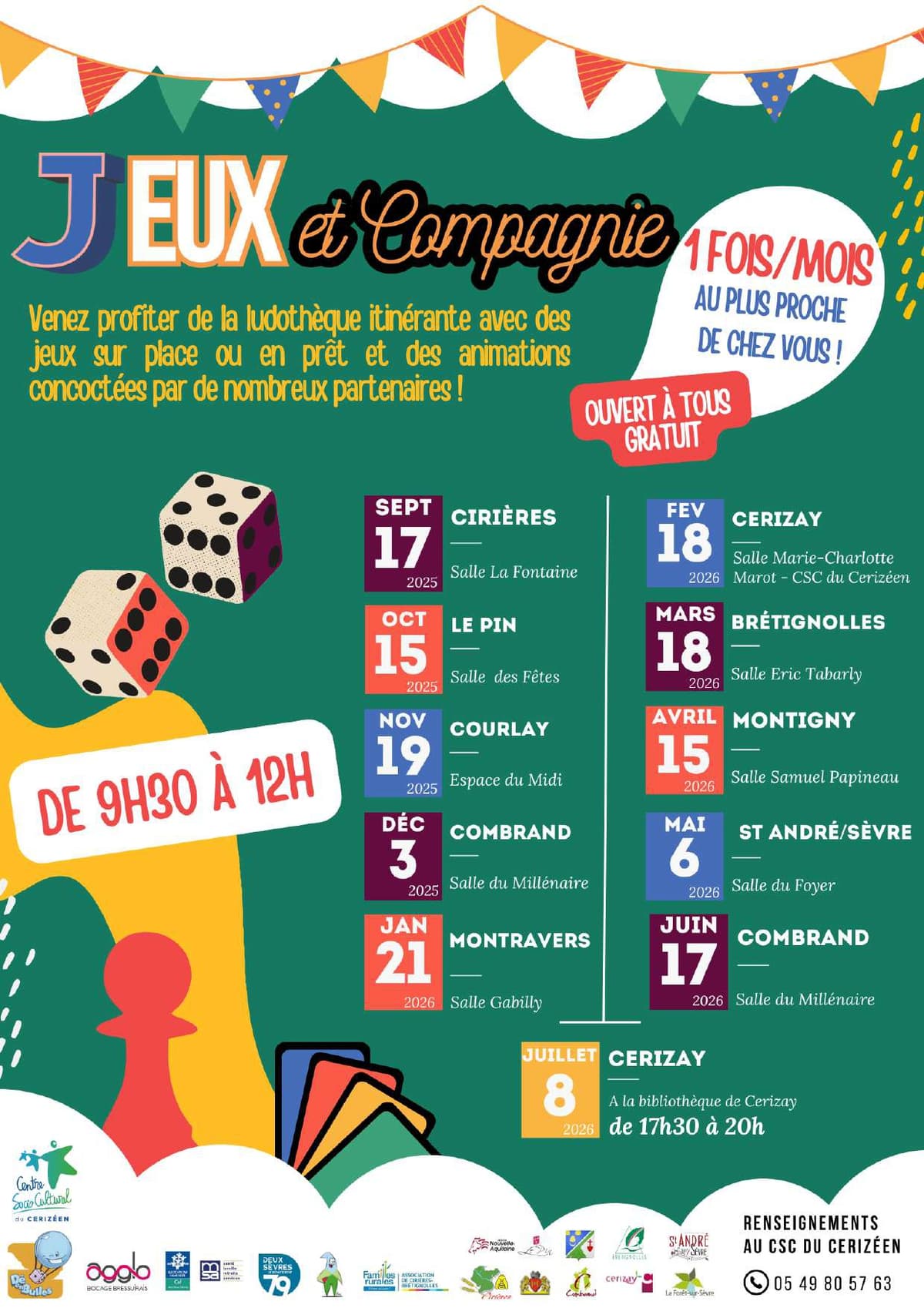 Illustration de l'événement : Jeux et compagnie