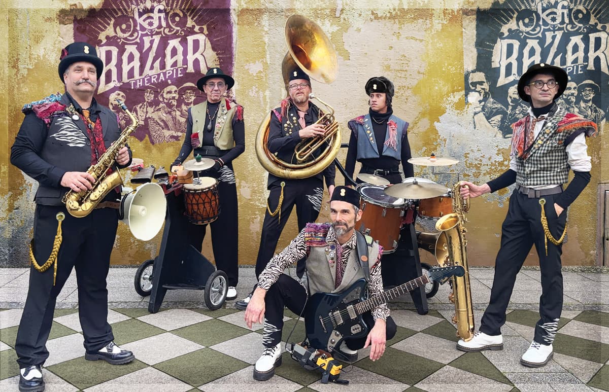 Illustration de l'événement : Fanfare KAFI "Bazar Thérapie"
