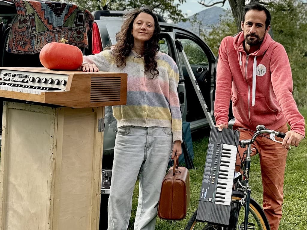 Illustration de l'événement : Concert - Karma Bazar (Leïla Martial & Élie Dufour)