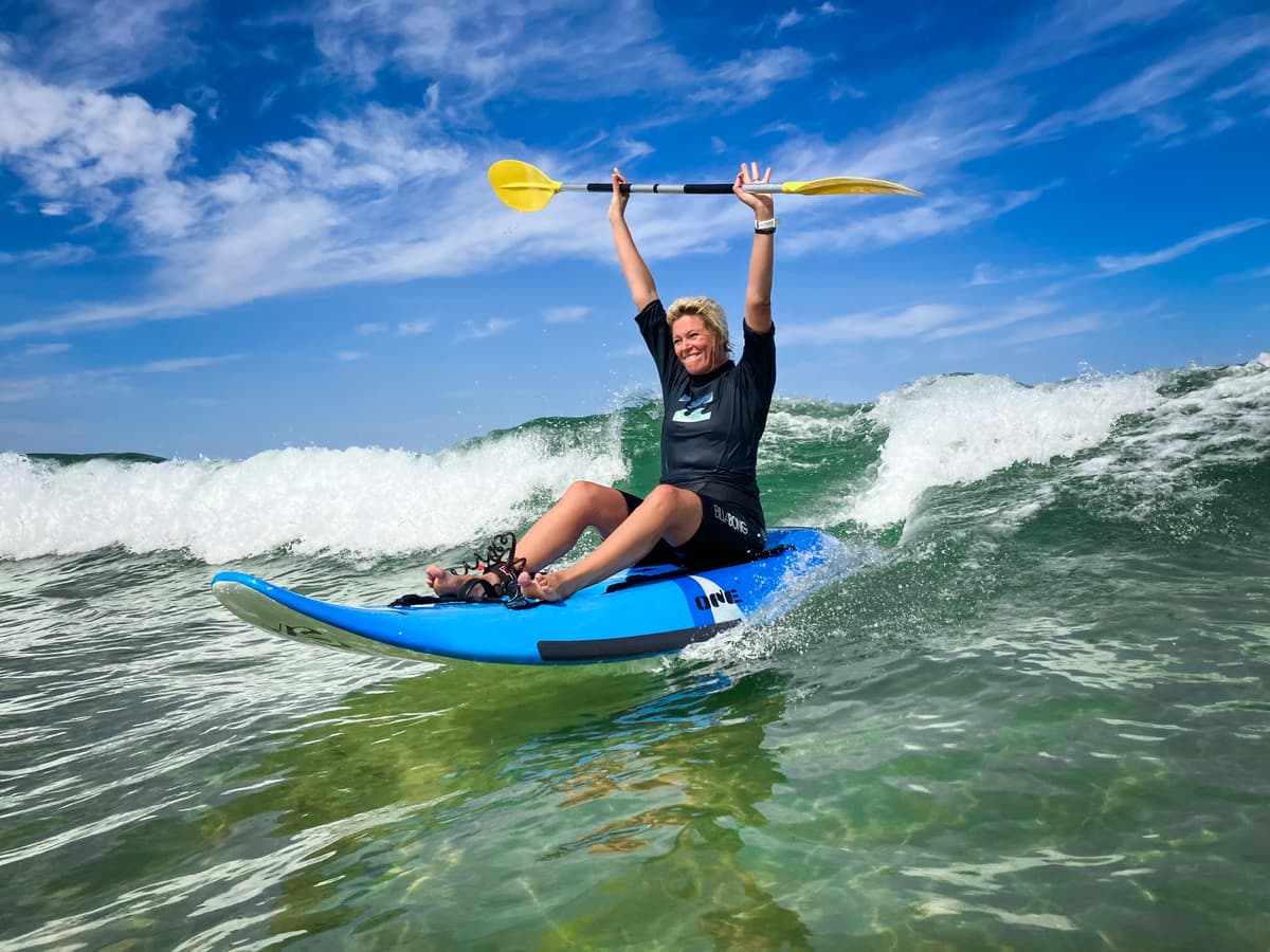 Illustration de l'événement : Séance découverte Kayaksurf - le surf facile !