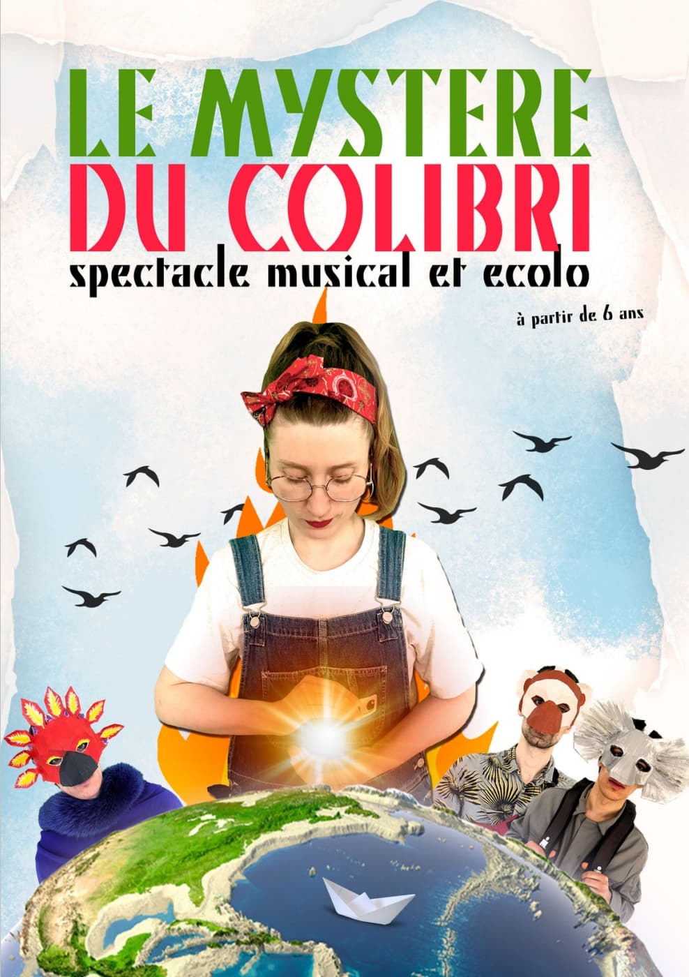 Illustration de l'événement : Domaine de Sédières Spectacle jeune public : Le Mystère du Colibri